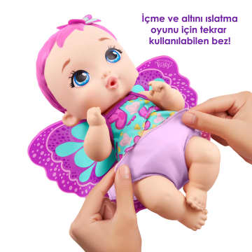 My Garden Baby™ Kelebek Bebeğimin Bakım Zamanı Pembe Saçlı Bebek - Image 4 of 6