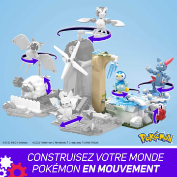 Mega Pokémon - Coffret De Construction Tiplouf Et Farfuret À La Neige - Jouet De Construction - 7 Ans Et + - Image 5 of 7