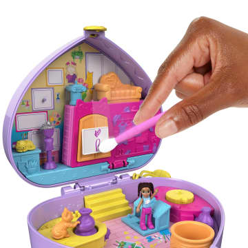 Polly Pocket – Shani – Coffret Atelier De Peinture - Image 3 of 6