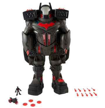 Imaginext DC Super Friends Red & Black Batbot Xtreme - Image 1 of 5