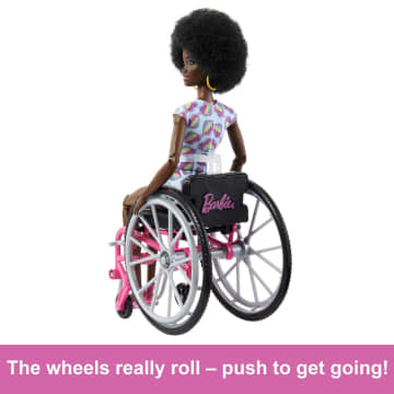 Barbie Doll with Wheelchair and Ramp, Barbie Fashionistas - Image 3 of 7