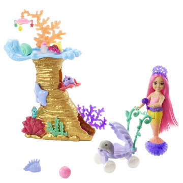 Barbie Mermaid Power Chelsea en el arrecife de coral - Image 1 of 6