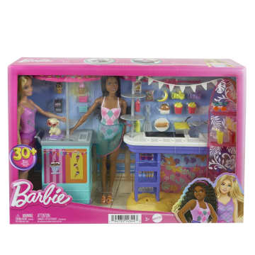 Barbie-Promenade En Bord De Mer-Coffret Avec Poupées Barbie - Image 6 of 6