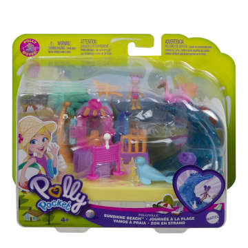 Polly Pocket Pollyville Sunshine Beach Playset - Image 6 of 6