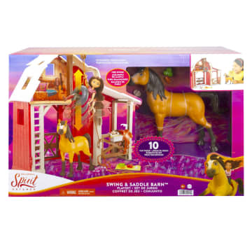 Spirit Untamed SWING & SADDLE BARN Playset - Image 6 of 6