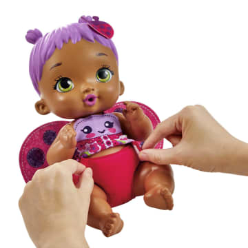 My Garden Baby - Bébé Coccinelle Boit Et Fait Pipi - Poupée Bébé - 2 Ans Et + - Imagen 3 de 7