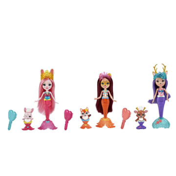 Набор из трех кукол Enchantimals Волшебные русалочки - Image 1 of 6