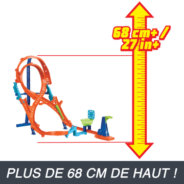 Hot Wheels - Cascade Grand Huit - Coffret 2 Pistes Et 1 Voiture - Petite Voiture - 3 Ans Et + - Image 3 of 8