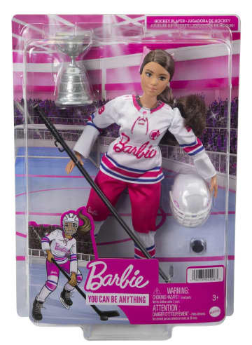 Barbie Jugadora de hockey Muñeca - Imagen 6 de 6