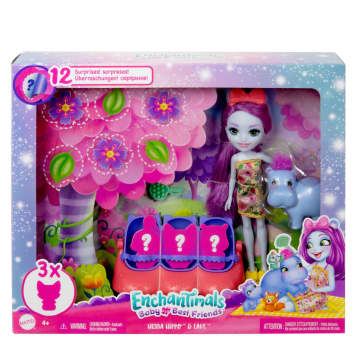 Enchantimals – Meilleurs Amis Bébés – Hedda Hippo Et Lake - Imagen 6 de 6