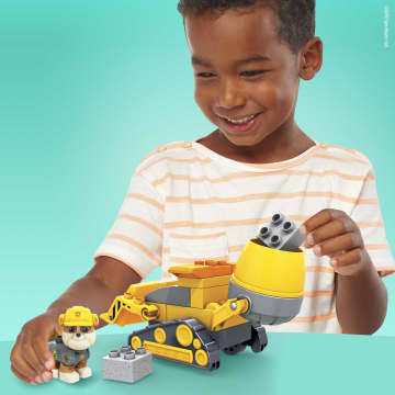 Mega Bloks PAW Patrol: The Movie - Rubble’s City Construction Truck Set - Image 2 of 6