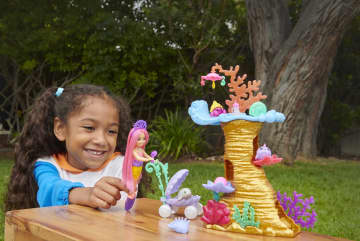 Barbie Mermaid Power Chelsea en el arrecife de coral - Image 2 of 6