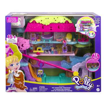 Polly Pocket - Pollyville - Coffret La Maison Dans Les Arbres - Coffret Mini Figurines - 4 Ans Et + - Imagen 6 de 7