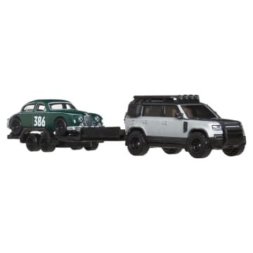 Hot Wheels Collector Vehículo de Colección Auto Transportador Land Rover Defender 110 - Imagen 4 de 6