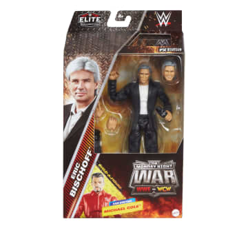 WWE Monday Night War Elite Collection Eric Bischoff Action Figure & Accessories 6-Inch Set - Imagen 3 de 6