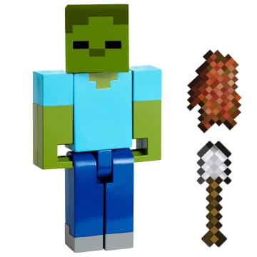 Minecraft Vanilla Figura de Acción Zombie - Imagen 2 de 6