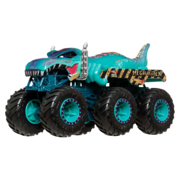 Hot Wheels Monster Trucks Vehículo de Juguete Shark vs Dino Multipack - Imagen 2 de 6