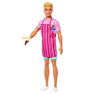 Barbie Mysteries: Beach Detectives Ken Doll in Signature Outfit With Storytelling Accessories - Imagem 1 de 5