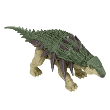 Jurassic World Rebirth Frenzy Pack Edmontonia Dinosaur Figure, Authentic Toy, Digital Play - Image 6 of 6