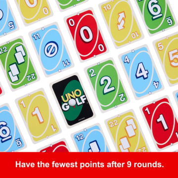 UNO Golf Card Game For Kid, Adult & Family Nights, Parties & Travel, Includes 112 Cards - Image 3 of 6