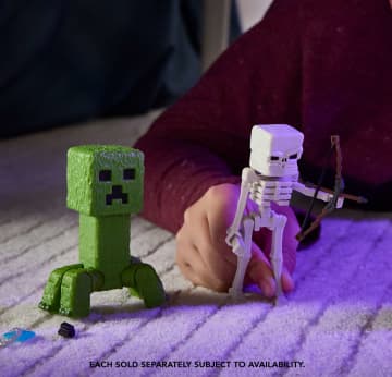 Minecraft o Filme Figura de Ação Lobo de 4 polegadas - Imagen 2 de 6