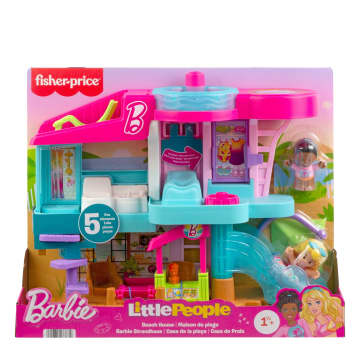 Fisher-Price Little People Barbie Beach House Toddler Playset With Figures & Accessories - Image 5 of 5