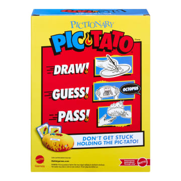 Pictionary Pic-Tato Hot Potato Game, Talks And Plays Music, Family Game For Kids, Adults And Game Night - Imagen 6 de 6