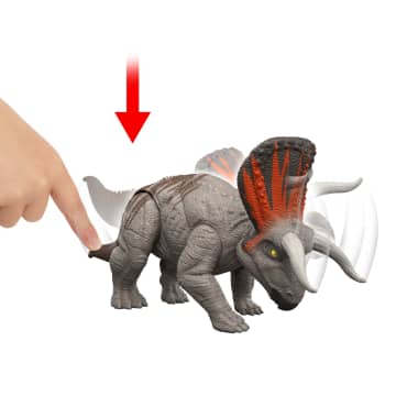 Jurassic World Rebirth Strike Attack Dinosaur Toy With Single Strike Action, Authentic & Posable - Image 4 of 6