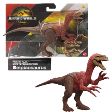 Jurassic World Rebirth Frenzy Pack Beipiaosaurus Dinosaur