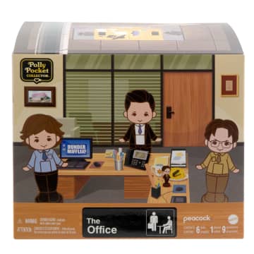 Polly Pocket X The Office Compact Playset 6 Character Dolls And 9 Accessories, Collectible Partnership Toy - Image 6 of 6