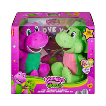 Fisher-Price Barney's World Barney & Baby Bop With Book - Image 6 of 6