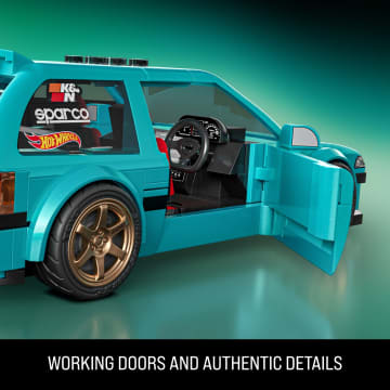 Mattel Brick Shop Hot Wheels Custom '90 Honda Civic EF | Mattel