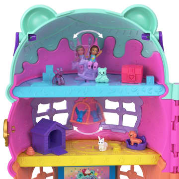 Polly Pocket Conjunto de Brinquedo Estrojo Casa de Sorvete - Imagen 5 de 6