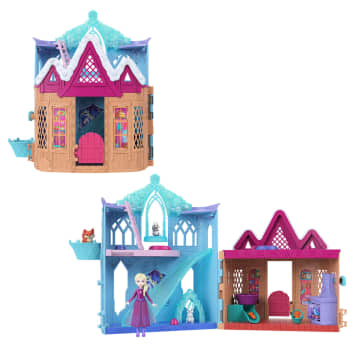 Disney Frozen Winter Animal Fun Playset With Elsa Small Doll, 3 Animal Friends & 8 Accessories - Imagen 1 de 6
