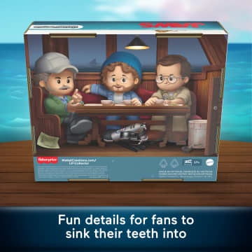 Little People Collector Jaws Movie Special Edition Set For Adults & Fans, 3 Figures - Image 4 of 6