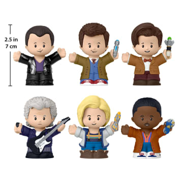 Little People Collector Doctor Who Tv Series Special Edition Set For Adults & Fans, 6 Figures - Image 5 of 6