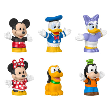 Fisher-Price Little People Disney Mickey & Friends 6-Piece Figure Set For Toddlers & Kids - Image 1 of 6