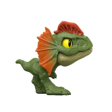 Jurassic World Mighty Little Biters Dinosaur Toy With Bite Action, Eye Change, Collectible Figure - Imagen 6 de 6