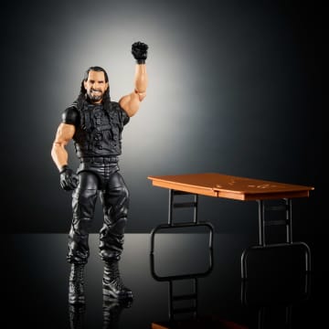 WWE Figura de Acción Elite Seth Rollins negro - Imagen 4 de 6