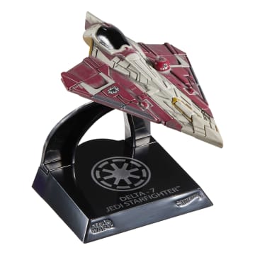 Hot Wheels Collector Veículo de Brinquedo Star Wars Jedi Starfighter - Imagen 3 de 6