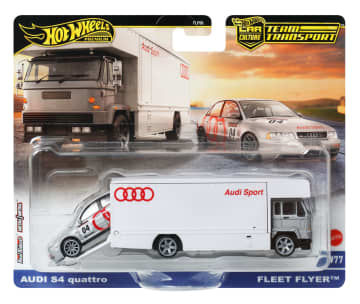 Hot Wheels Collector Veículo de Brinquedo Carro Transportador Audi S4 Quatro - Imagem 6 de 6