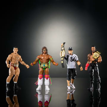 Mattel WWE Hall Of Champions 4-Pack Action Figures & Accessories, 6-Inch Collectibles Set - Imagen 4 de 6