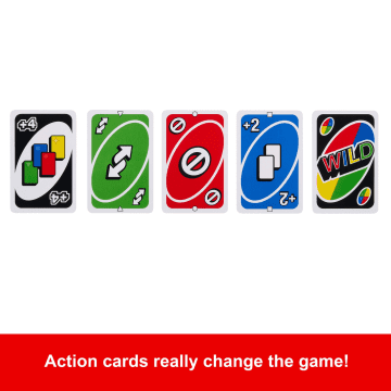 UNO Card Game, Gift For Kids And Family Night in Storage Tin Box - Image 4 of 6