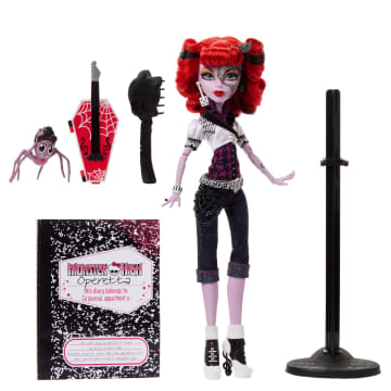 Monster High Boo-Riginal Creeproduction Operetta Doll With Diary, Doll Stand And Pet - Image 6 of 6