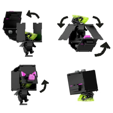 Minecraft Flippin' Figs Coffret de 2 Sunny et Dragon de L’ender - Imagen 4 de 6