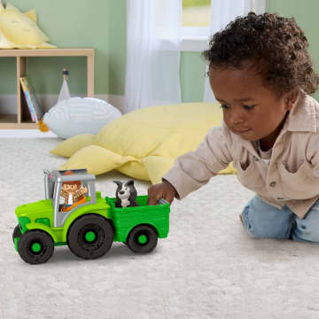 Little People Brinquedo para Bebês Trator médio - Imagem 2 de 6
