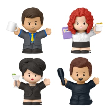 Little People Collector Will And Grace Tv Series Special Edition Set For Adults & Fans, 4 Figures - Imagen 5 de 6