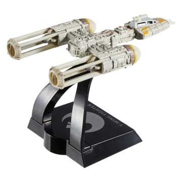 Hot Wheels Collector Veículo de Brinquedo Star Wars Y-Wing - Imagen 2 de 6