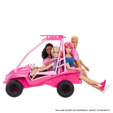 Barbie Mysteries: Beach Detectives Ultimate Beach Buggy Vehicle Playset With 10+ Accessories - Imagem 4 de 5