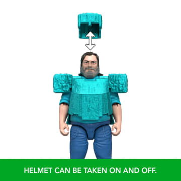 Minecraft Man's Best Wolf Pack With 2 Action Figures & 2 Accessories, Set Inspired By The Movie - Imagen 5 de 6